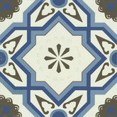 T2045 AEGEAN BLUE SQUARE MATT 200X200